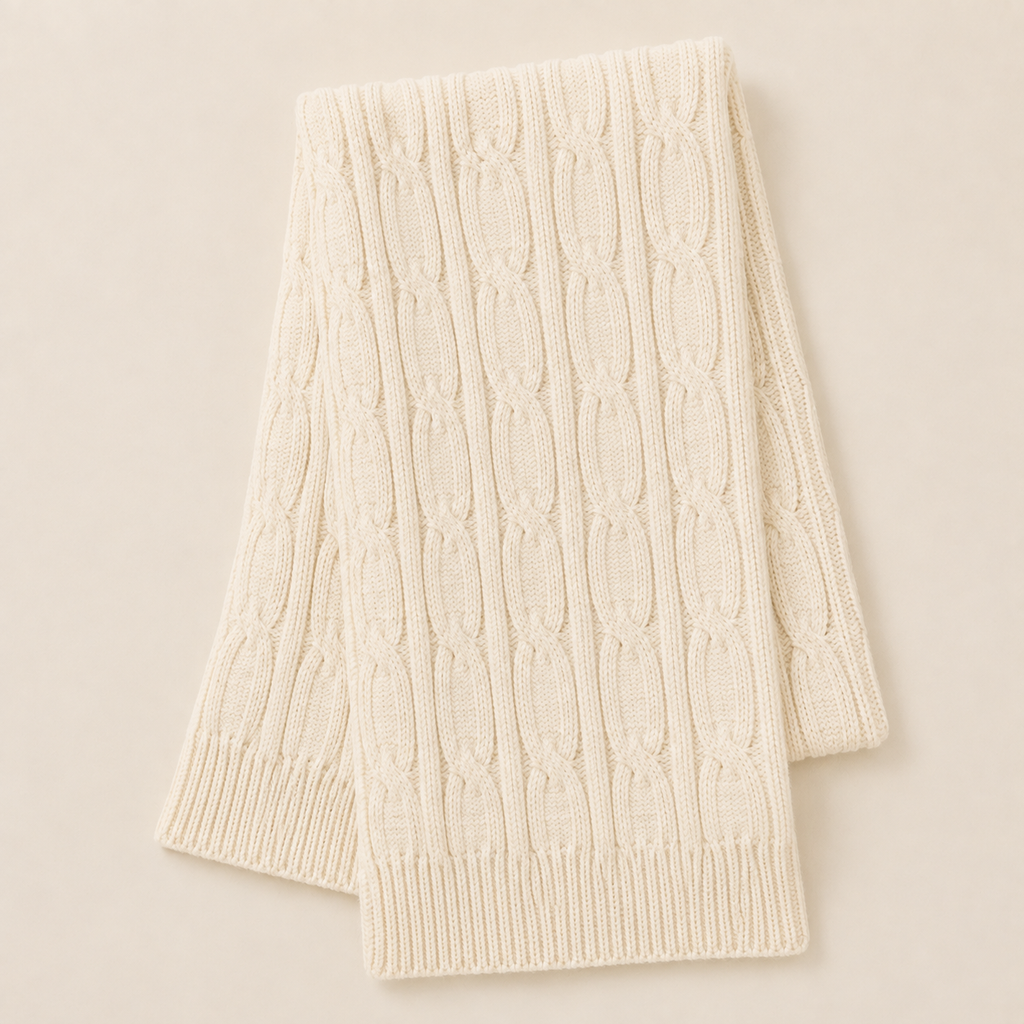 The Cable Knit Scarf