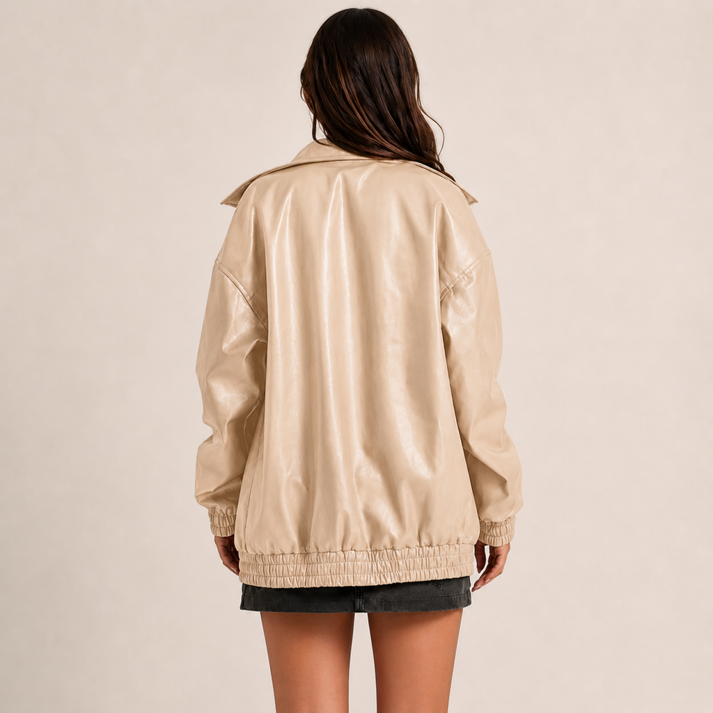 The Faux Leather Jacket