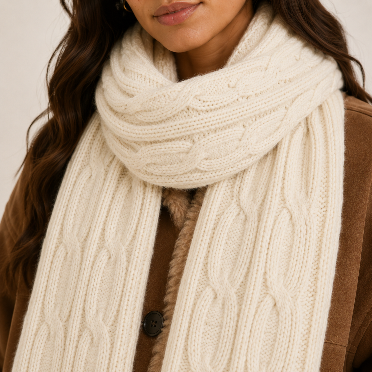 The Cable Knit Scarf