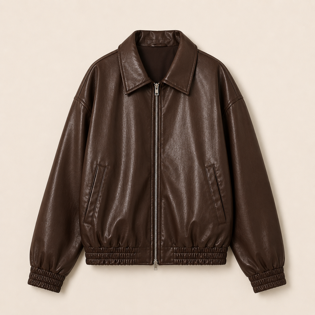The Faux Leather Jacket