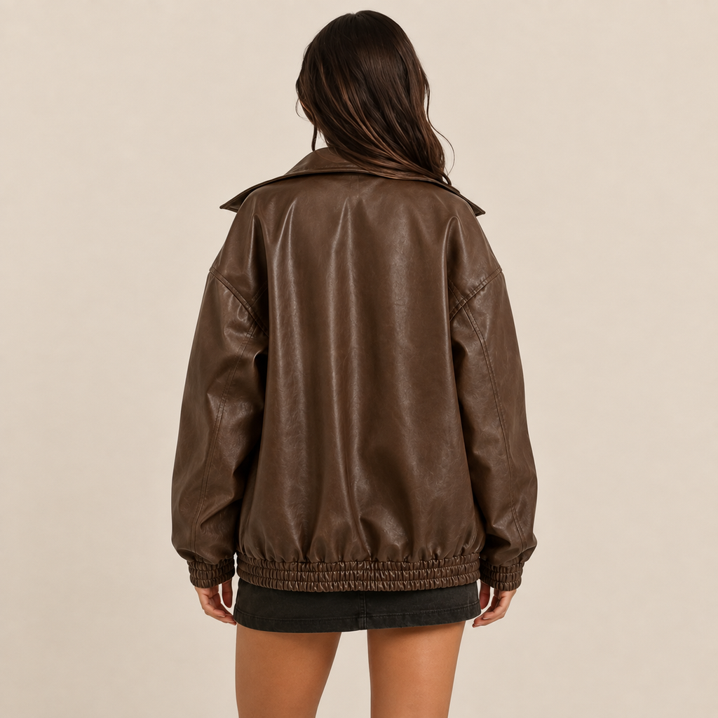 The Faux Leather Jacket