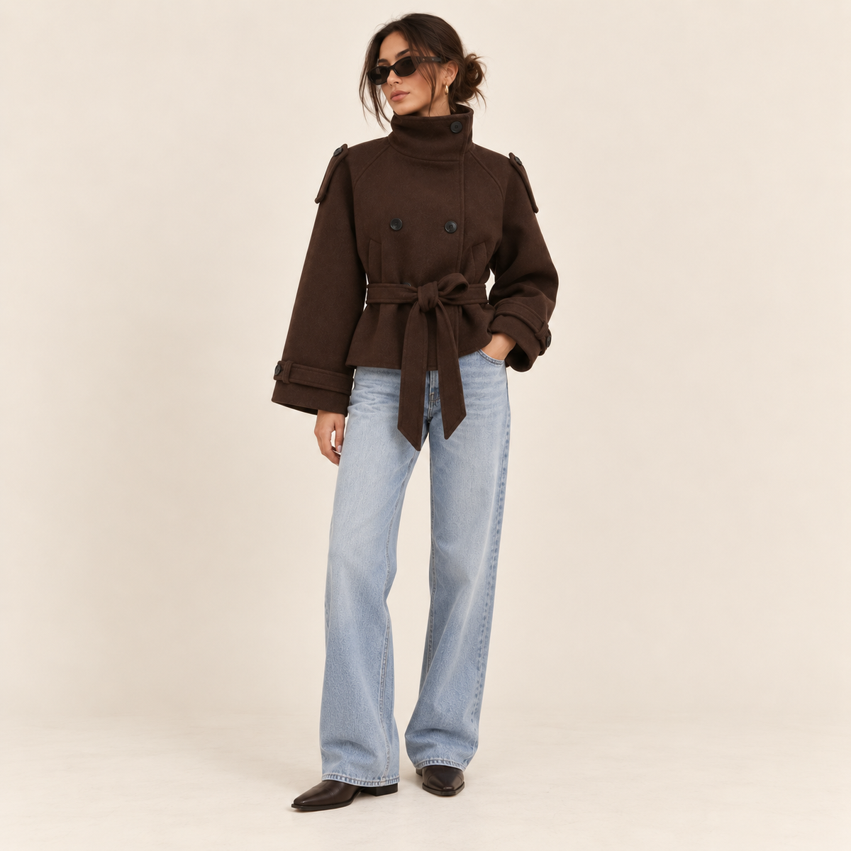 The Belted Pea Coat