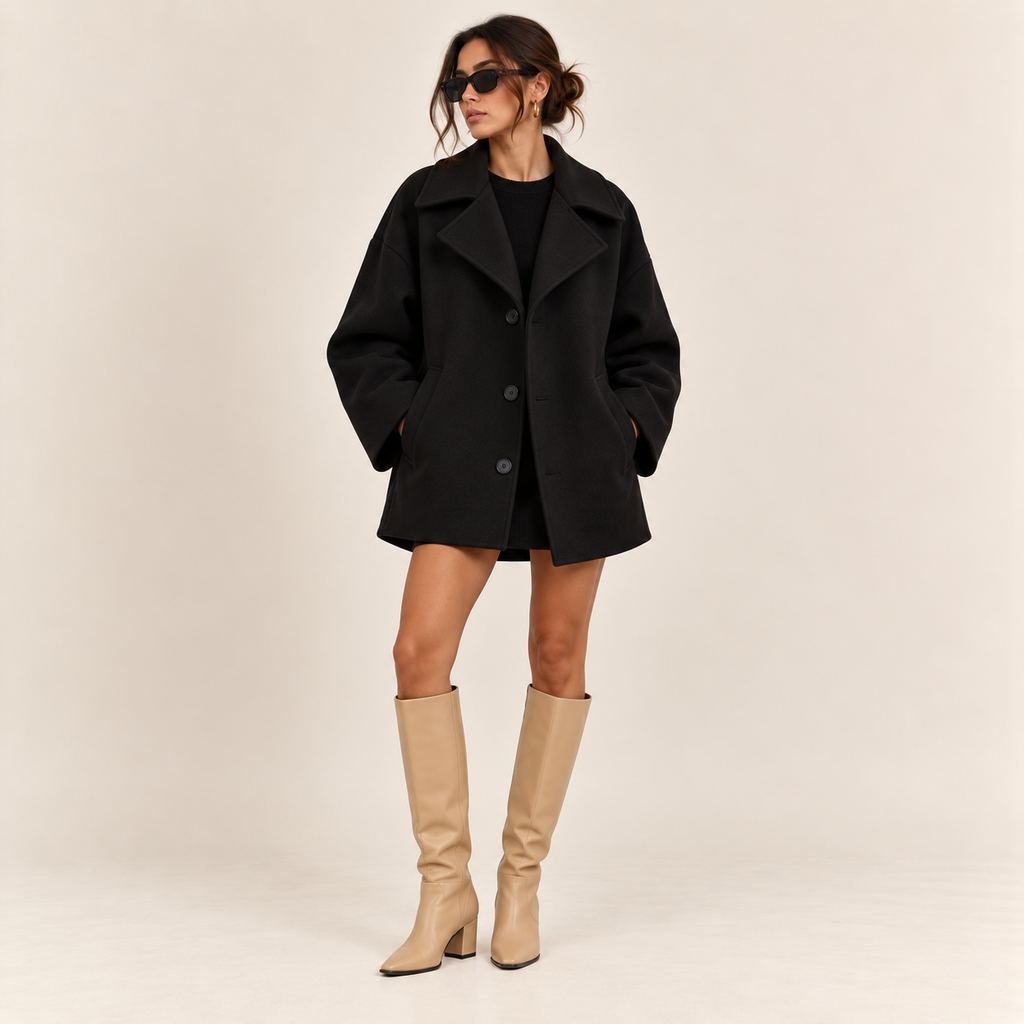 The Oversized Lapel Coat