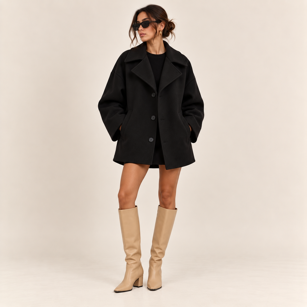 The Oversized Lapel Coat