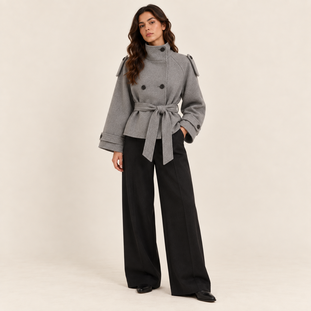 The Belted Pea Coat