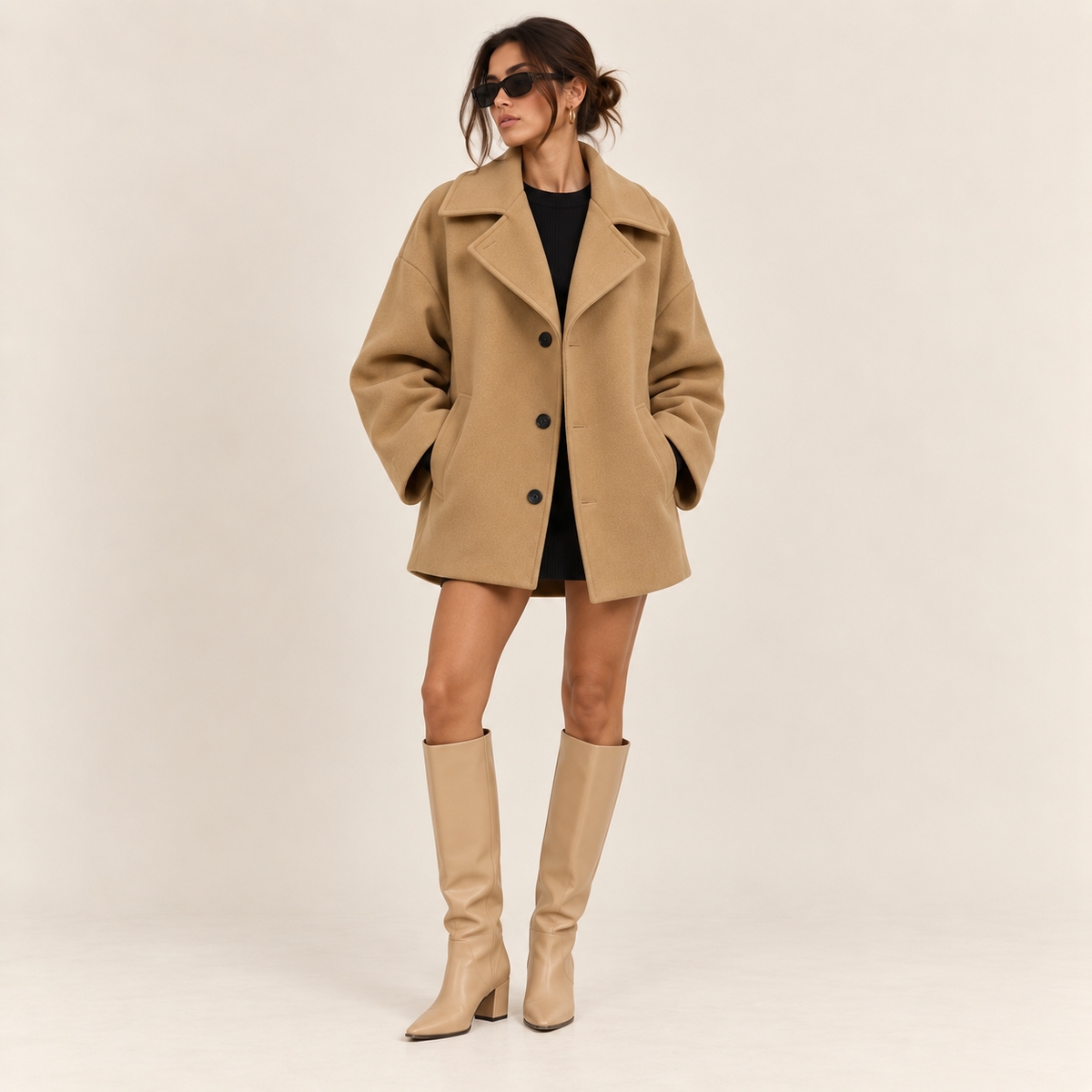 The Oversized Lapel Coat