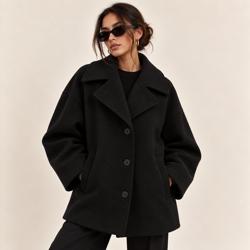 The Oversized Lapel Coat