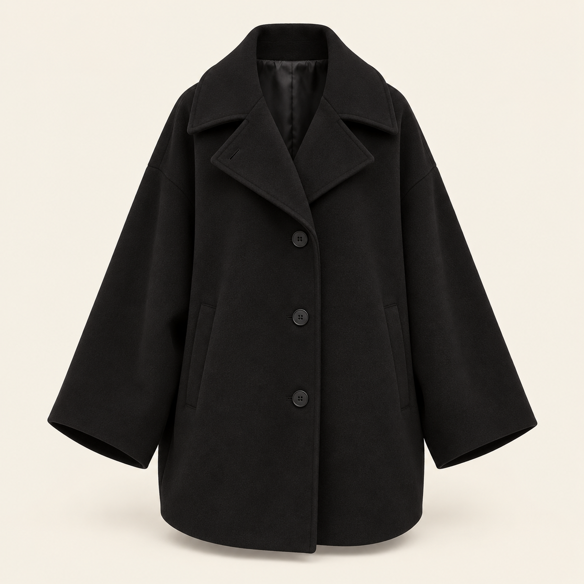 The Oversized Lapel Coat
