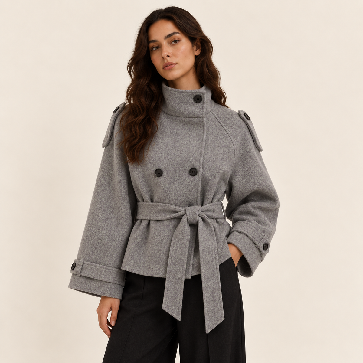 The Belted Pea Coat
