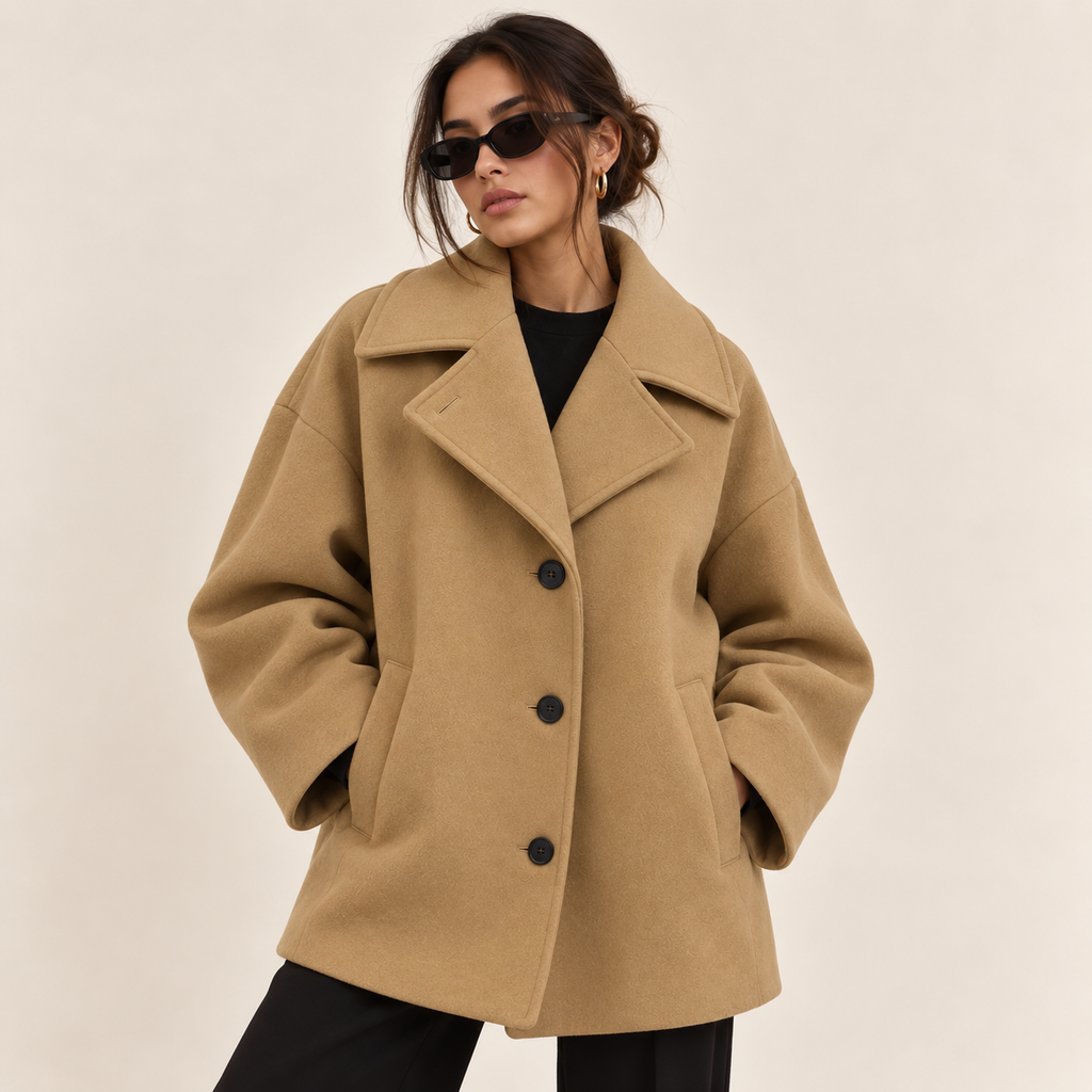 The Oversized Lapel Coat