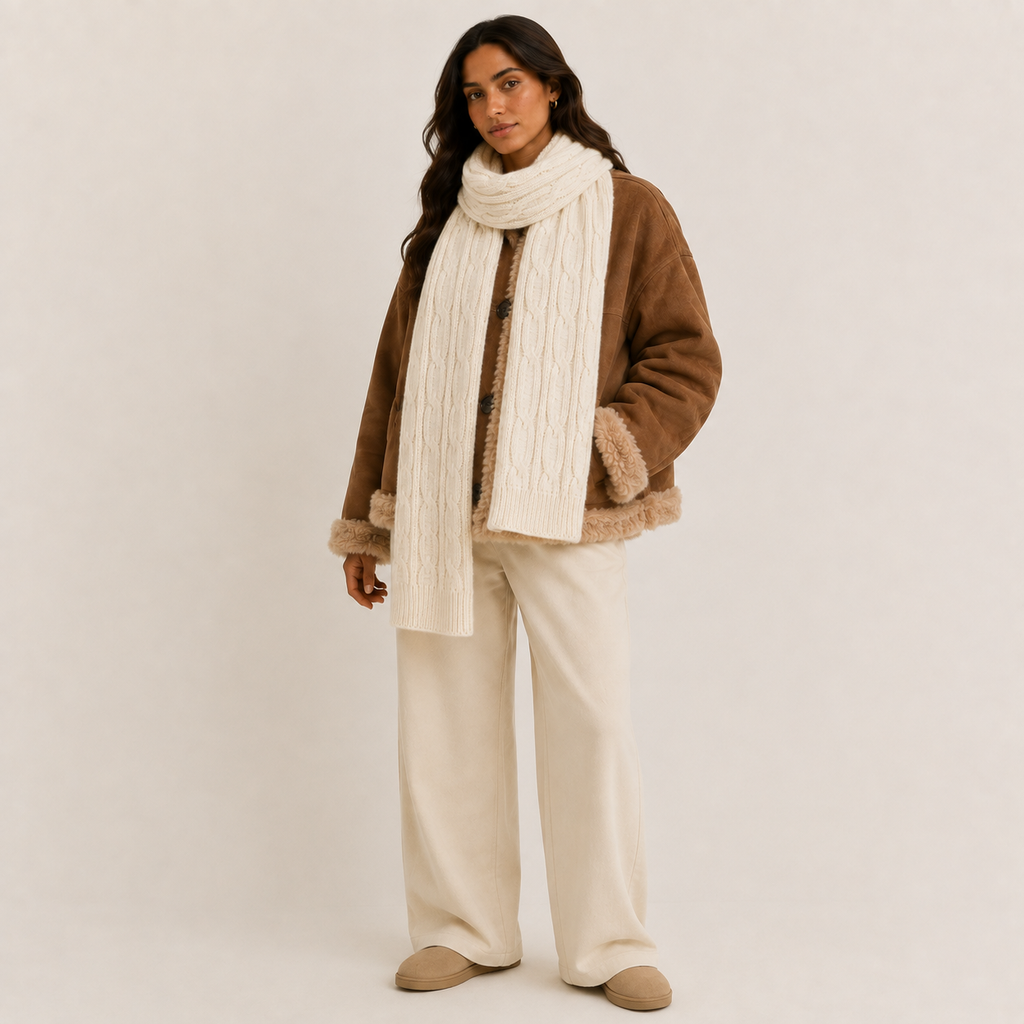 The Cable Knit Scarf