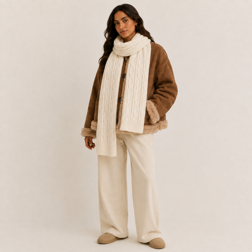 The Cable Knit Scarf